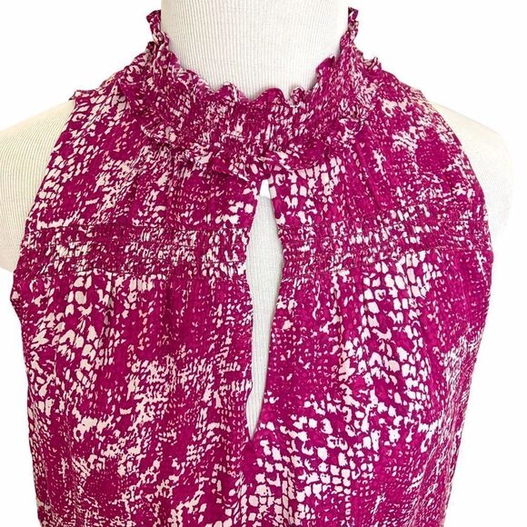 NWT Ramy Brook Kyrie Mock Neck Blouse (BIN P) - Picture 5 of 11